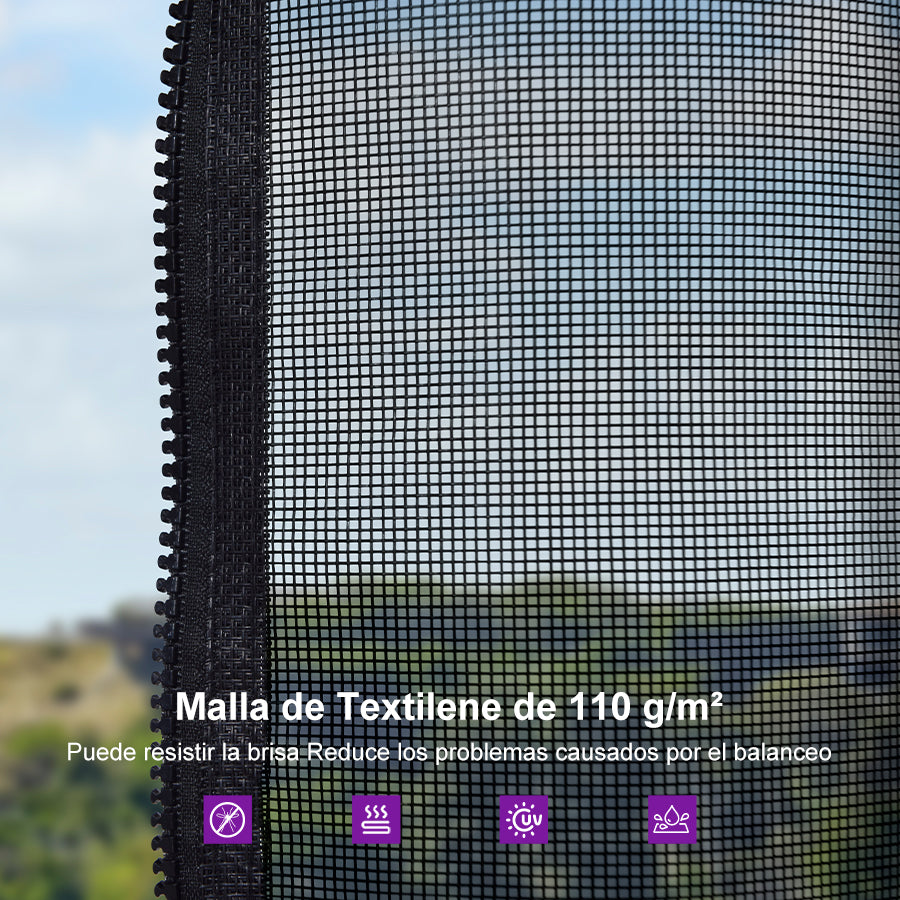 Purple Leaf Cenador de Jardín Estándar Gris, Pérgola de Aluminio con Techo de Acero Galvanizado y Luces de Cadena Con Luz Cálida