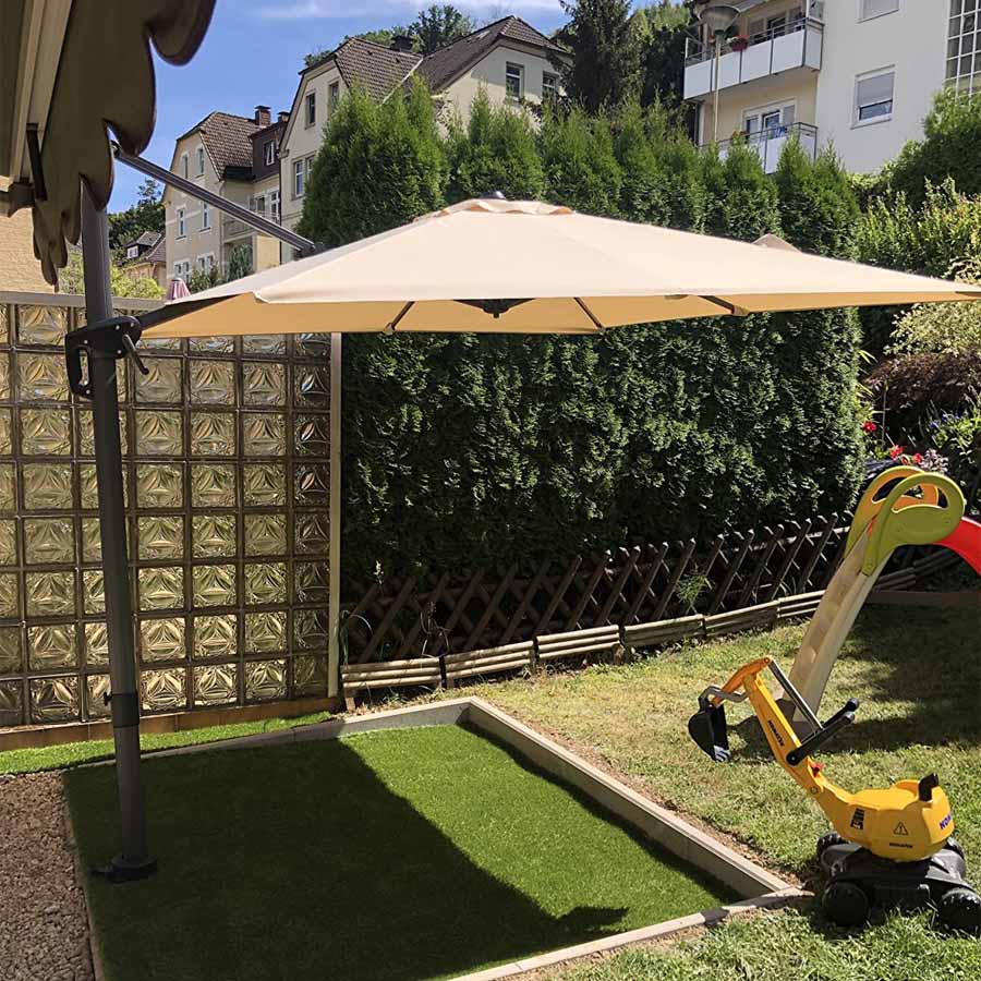 PURPLE LEAF Sombrilla Colgante Cuadrada y Rectangular a un Precio Asequible