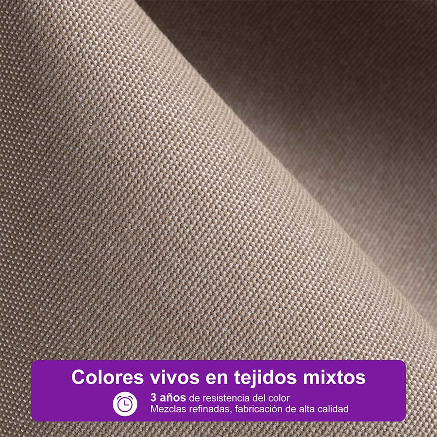 PURPLE LEAF Sombrilla de Jardín con Protección UV para Terraza y Exterior