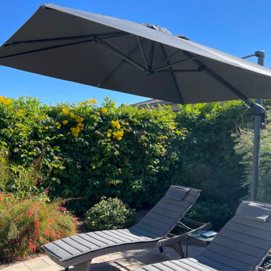 PURPLE LEAF Sombrilla Colgante Cuadrada y Rectangular a un Precio Asequible