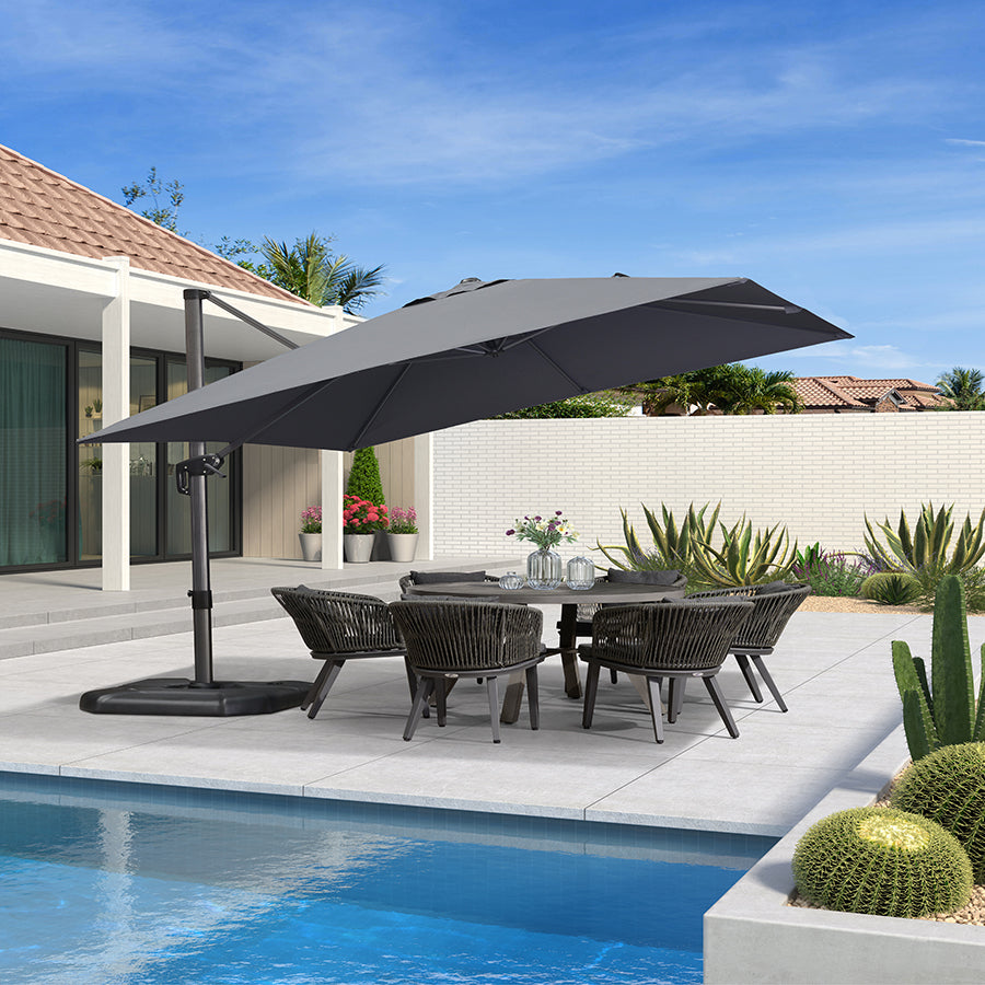 PURPLE LEAF Sombrilla Colgante Cuadrada y Rectangular a un Precio Asequible