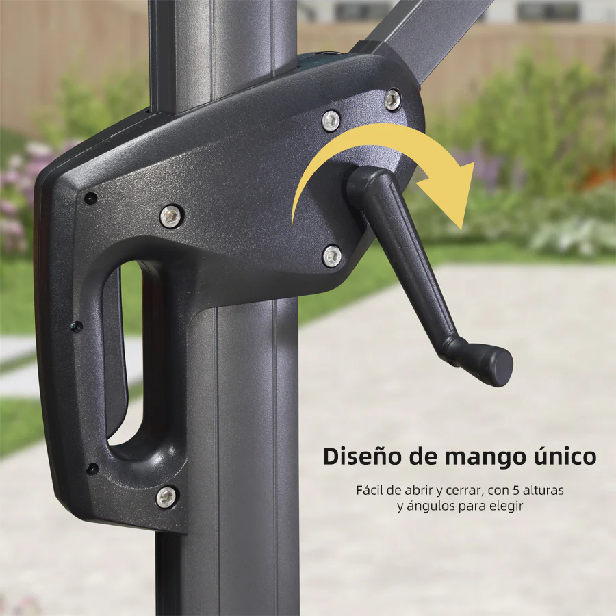 PURPLE LEAF Sombrilla Colgante Redonda a un Precio Asequible