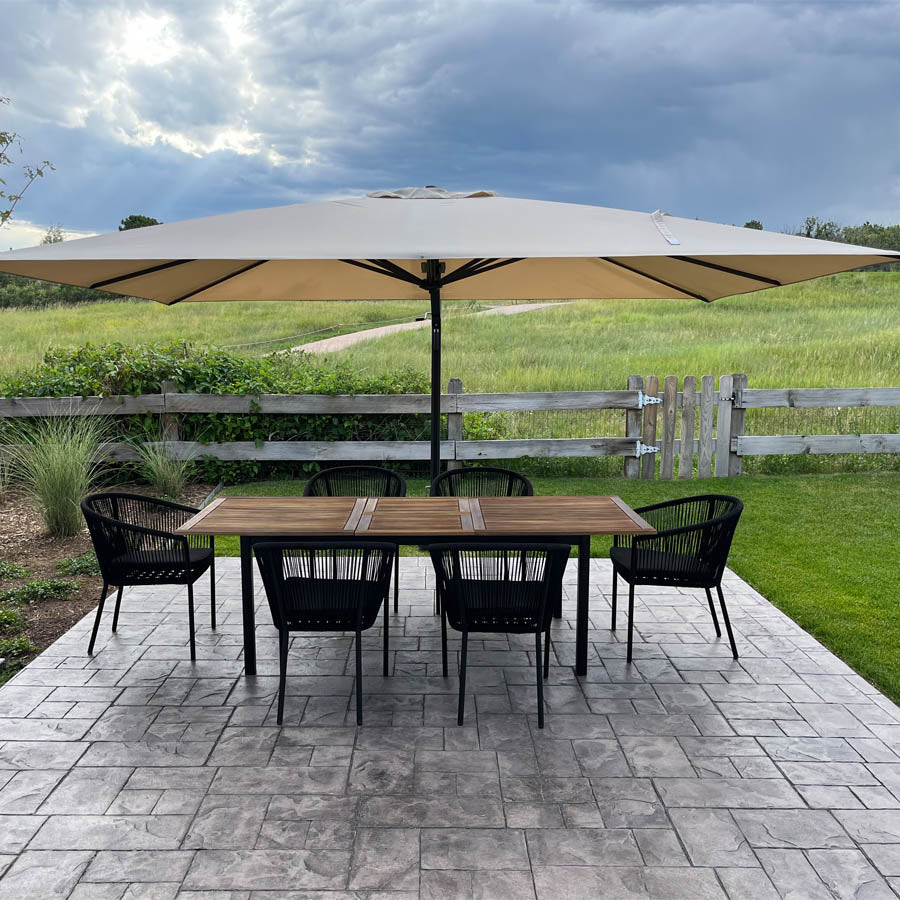 PURPLE LEAF Sombrilla Colgante Cuadrada y Rectangular a un Precio Asequible