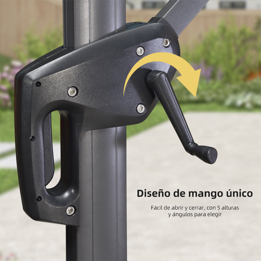 PURPLE LEAF Sombrilla Colgante Cuadrada y Rectangular a un Precio Asequible