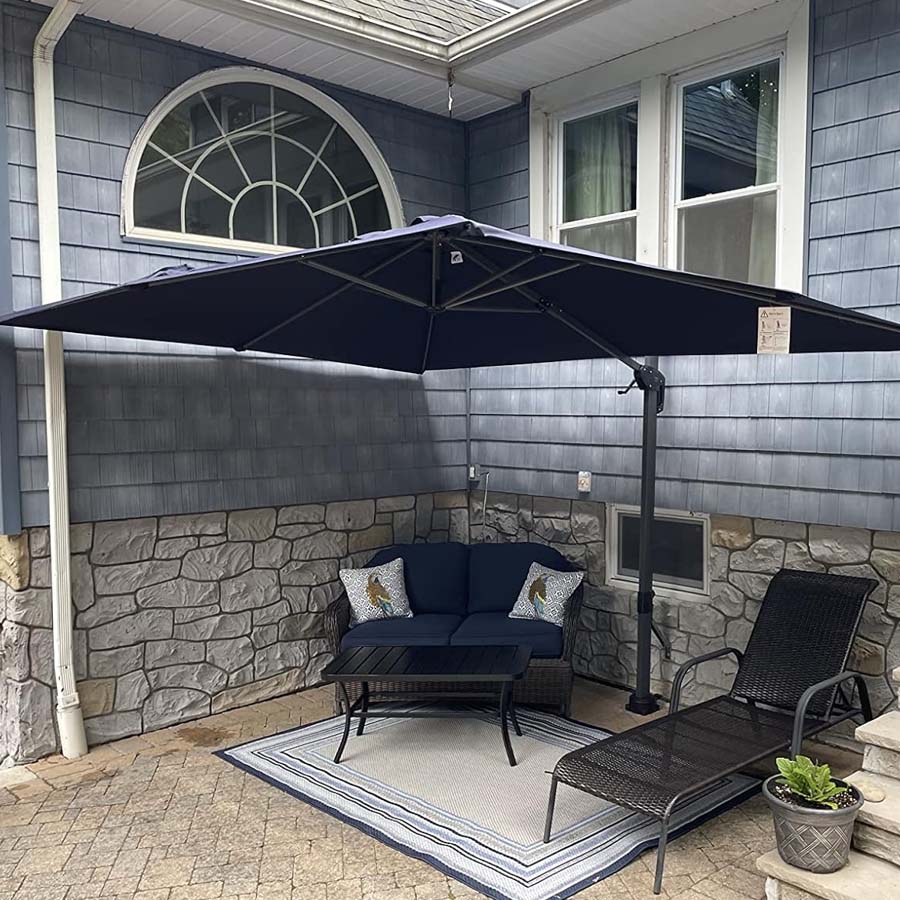 PURPLE LEAF Sombrilla Colgante Cuadrada y Rectangular a un Precio Asequible