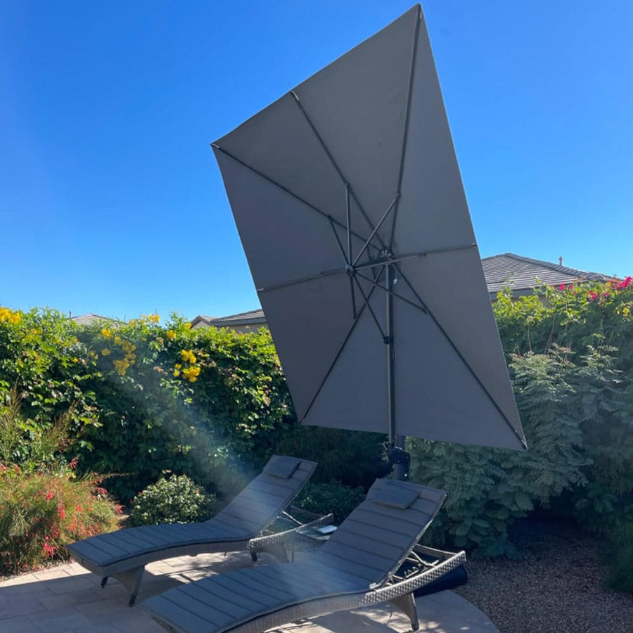 PURPLE LEAF Sombrilla Colgante Cuadrada y Rectangular a un Precio Asequible