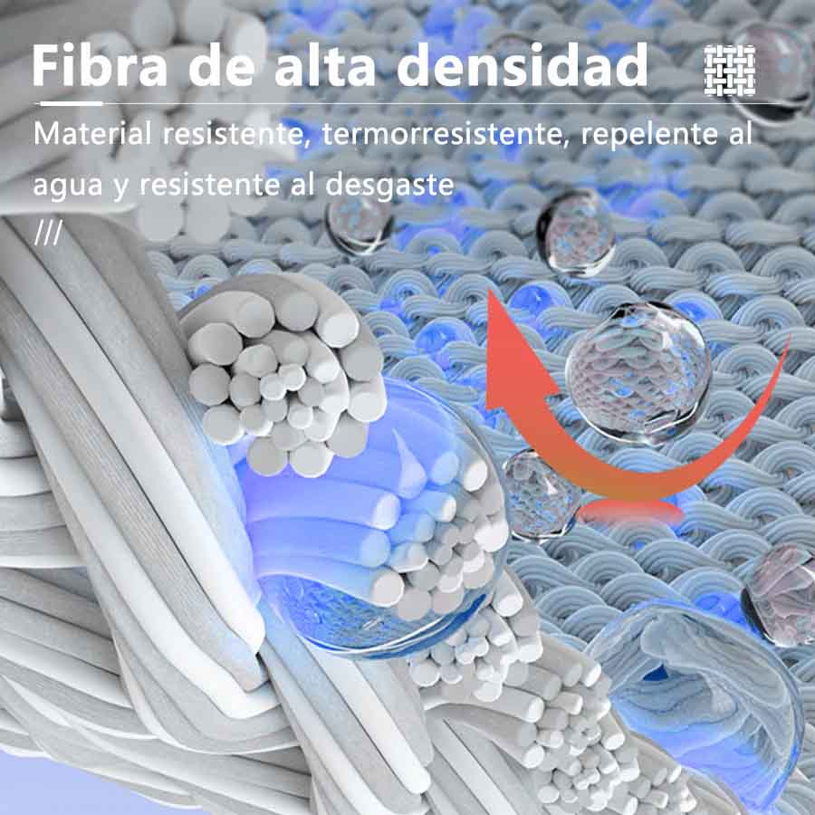 PURPLE LEAF Sombrilla Cuadrada Clásica con Doble Techo y Rotación de 360° para Patio