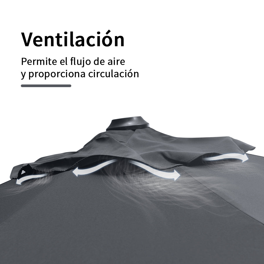 PURPLE LEAF Sombrilla Colgante Cuadrada y Rectangular a un Precio Asequible