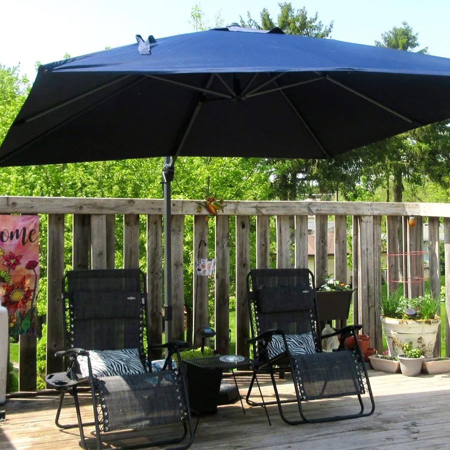 PURPLE LEAF Sombrilla Colgante Cuadrada y Rectangular a un Precio Asequible