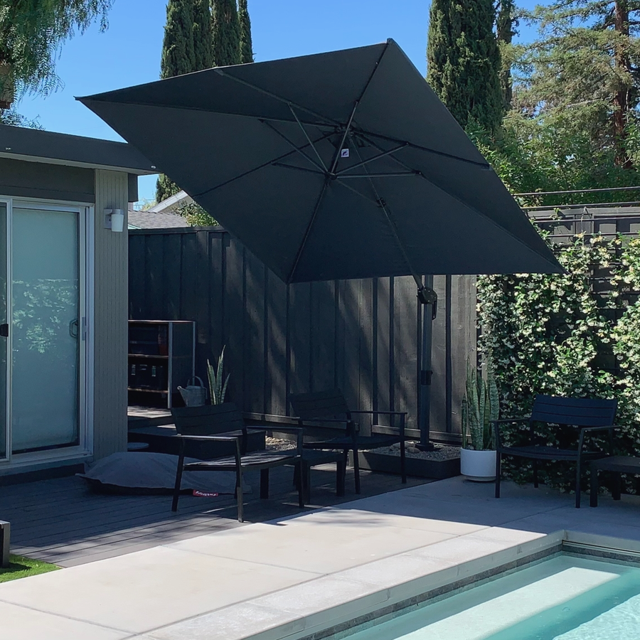 PURPLE LEAF Sombrilla Colgante Cuadrada y Rectangular a un Precio Asequible