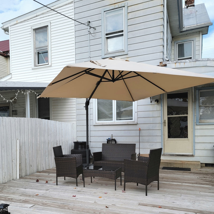 PURPLE LEAF Sombrilla Colgante Cuadrada y Rectangular a un Precio Asequible