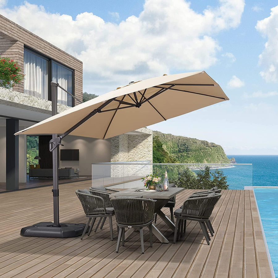 PURPLE LEAF Sombrilla Colgante Cuadrada y Rectangular a un Precio Asequible