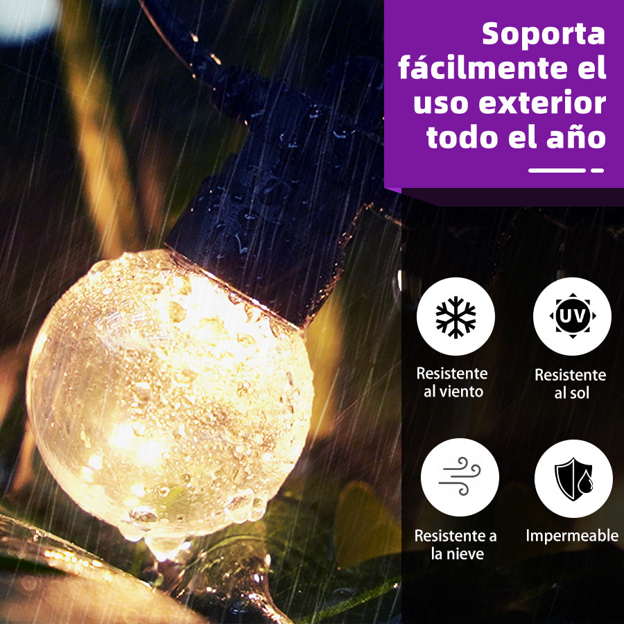 Purple Leaf Cenador de Jardín Estándar Gris, Pérgola de Aluminio con Techo de Acero Galvanizado y Luces de Cadena Con Luz Cálida