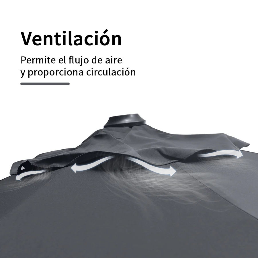 PURPLE LEAF Sombrilla Colgante Redonda a un Precio Asequible