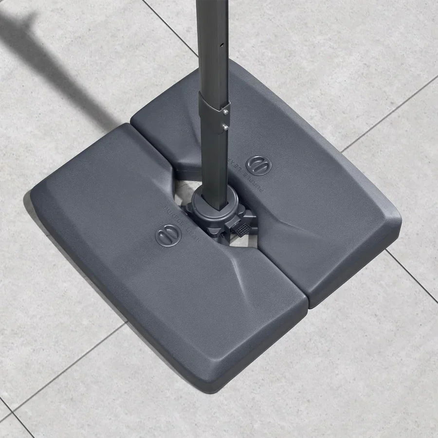 PURPLE LEAF ZY05ALFGYBS-90 Base Gris para Sombrilla